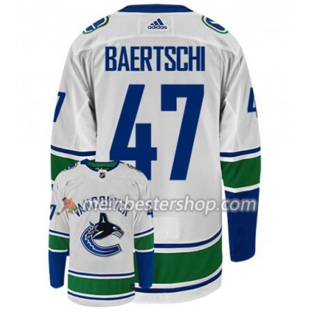 Vancouver Canucks SVEN BAERTSCHI 47 Adidas Weiß Trikot Authentic - Herren Vancouver Canucks SVEN BAERTSCHI 47 Adidas Weiß Trikot Authentic - Herren